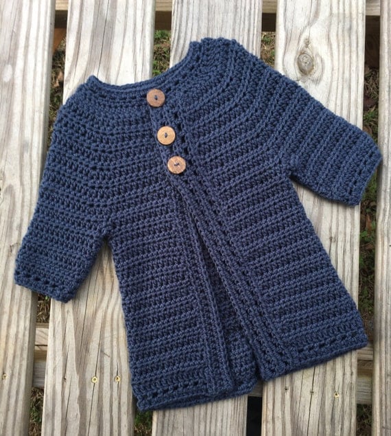 Items similar to Little Girls Sweater Jacket on Etsy