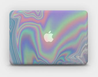 Transparent MacBook Skin MacBook Sticker MacBook Decal Laptop Skin MacBook Air MacBook Pro – Magic Iridescence Holographic