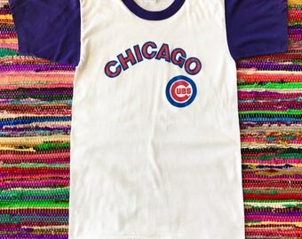 Chicago Cubs, Chicago Cubs Shirt, Baseball, Baseball Shirt, Vintage Baseball