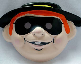Mcdonalds Hamburglar Halloween Mask Near Vintage 1997 PVC Pop Art 1990s Y013