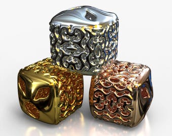 Alien "Pandora's Box" charm in Amalgam style