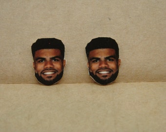 Ezekiel Elliott stud earrings, Dallas Cowboys, Ohio State