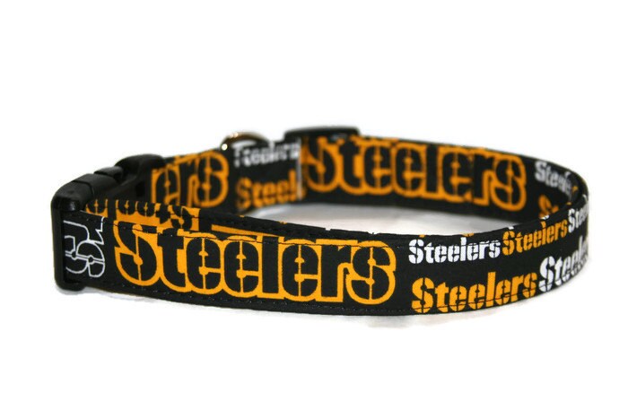 Steelers Dog Collar