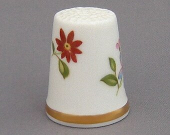 Royal Adderley Thimble - Floral