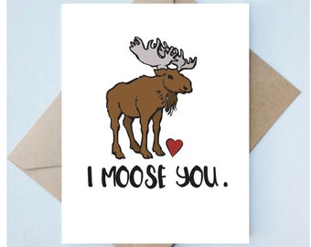 Love moose | Etsy