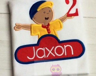 Caillou Birthday Shirt