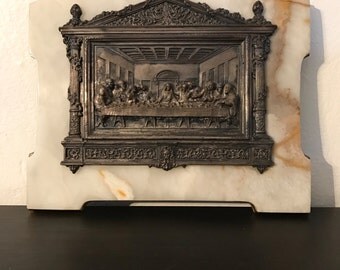 Last Supper Wall Decor last supper plaque | etsy Last Supper Wall Decor last supper plaque | etsy