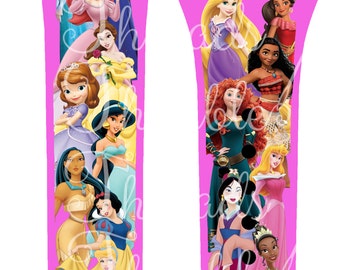 Princess Overload Magic Band 2.0 Cover Skin | Now Featuring Moana, Elena and Sofia