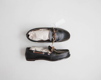 black leather loafers | size 8.5 loafers | size 8.5 shoes