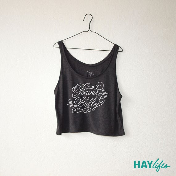 Power Belly HAYlifts: Tank Top Gym / Workout / Lift