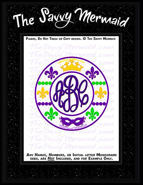 Download Mardi Gras SVG file Mardi Gras Monogram SVG Crown Svg Mask