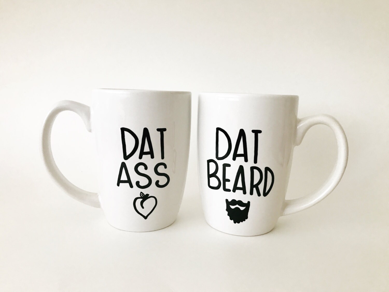 Dat Ass Dat Beard Mug Couples Mug I Like His Beard I Like