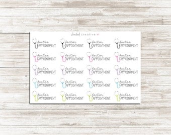 Doctor Appointment Planner Stickers