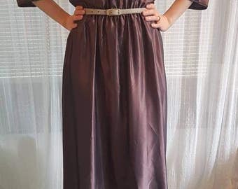 Elegant Silk Vintage Dress