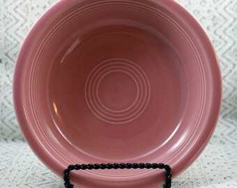Fiesta Ware Bowl, 7" Bowl, Cereal Bowl, Salad Bowl, Fiesta Rose Bowl, Fiestaware