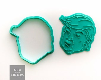 Donald Trump Cookie Cutter - *Dishwasher safe option* - 3D Printed