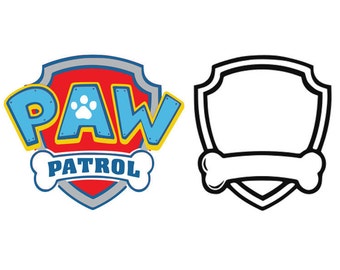 Paw patrol logo | Etsy