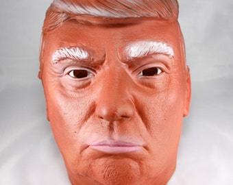 Orange Swamp Monster Anti-Trump Latex Mask - FREE SHIPPING