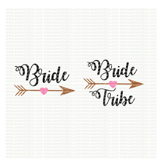 Download Bride tribe SVG cutting file vinyl file svg bride svg