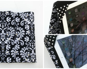 iPad Air Cover, iPad 4 Case, iPad 3 Case, Heart Standable Hardcover, all sizes available