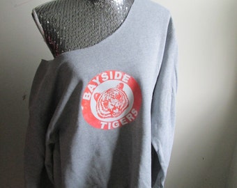 Bayside Tigers Kelly Kapowski Saved By The Bell Off The Shoulder Sweatshirt