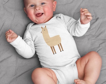 Baby clothes, Llama baby bodysuit, baby boy clothes, baby girl clothes, llama baby gift