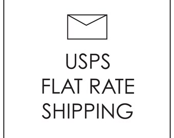 flat shipping rates usps