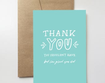 Gratitude card | Etsy