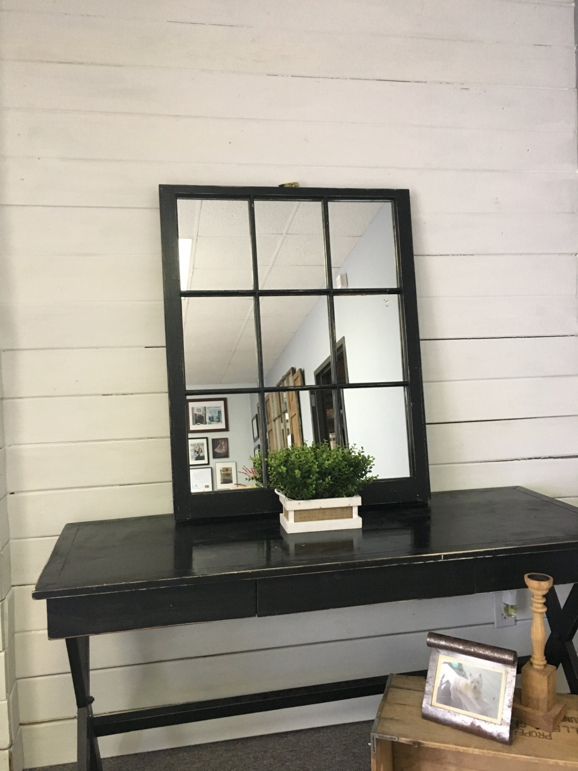 Black Mirror Black Window Mirror window pane mirror black