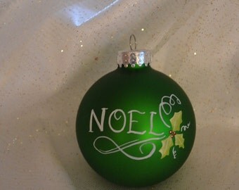 Hand painted Christmas Ball