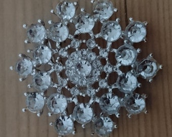 Vintage rhinestone brooch