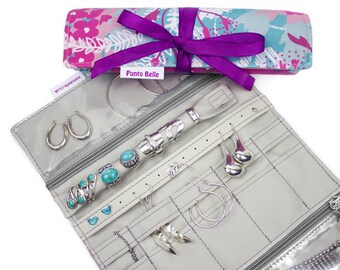 Jewelry Roll / Jewelry Organizer, Jewellery Roll, Jewelry Storage, Travel Jewelry roll, Jewelry Holder, Jewelry Case, Travel Gift, Jewelry