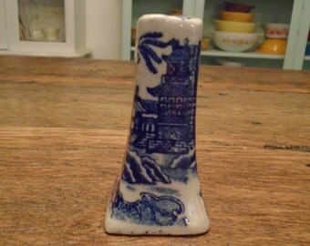 Vintage Blue Willow Salt/Pepper Shaker