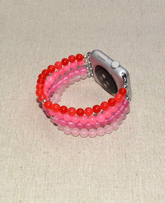 Apple Watch Strap 38mm - Apple Watch Band 42mm - No Clasp iWatch Band - Lugs Adapter Accessories for Women - iWatch Strap
