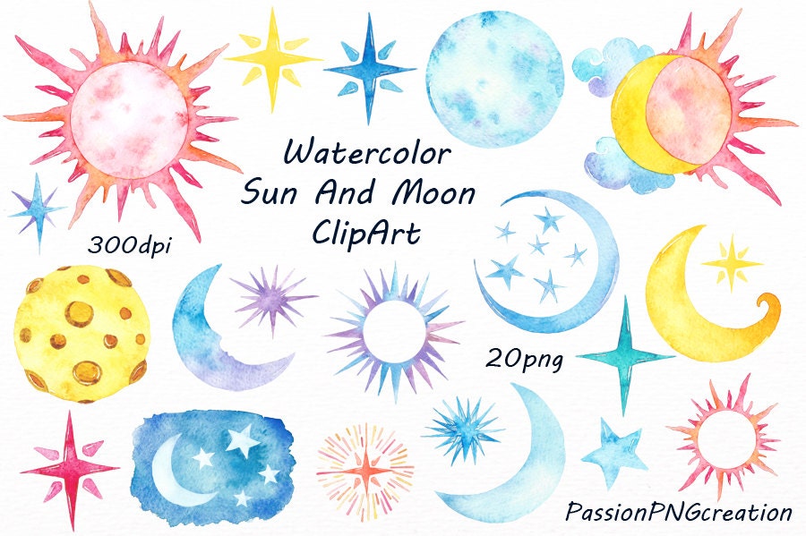 etsy watercolor clipart - photo #37