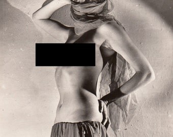 Vintage 1950 Original Nude Photography . Erotic phography. Nude Art.