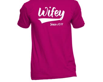 Wifey Shirt - Hubby Wifey Shirts - Wife Shirt - Wife Tshirt - Wife T-Shirt - Husband and Wife - Gifts for Wife - Wife Anniversary Gift