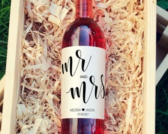 Wine Label Custom Wine Labels Wedding wine bottle label Wine bottle labels Wine bottle decor Custom personal wine label engagement wine
