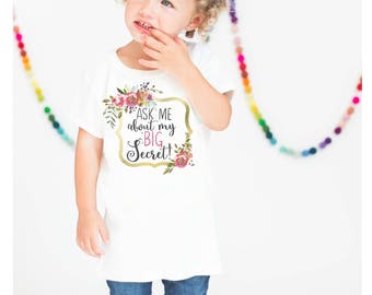 Big Sister Shirt. Big Sister Announcement Shirt. Secret Big Sister Shirt. Sibling Shirt. New Big Sister Shirt. Max and Mae Kids. Kids Shirt
