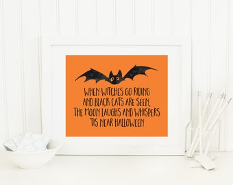 Halloween Wall Art halloween wall art | etsy Halloween Wall Art halloween wall art | etsy