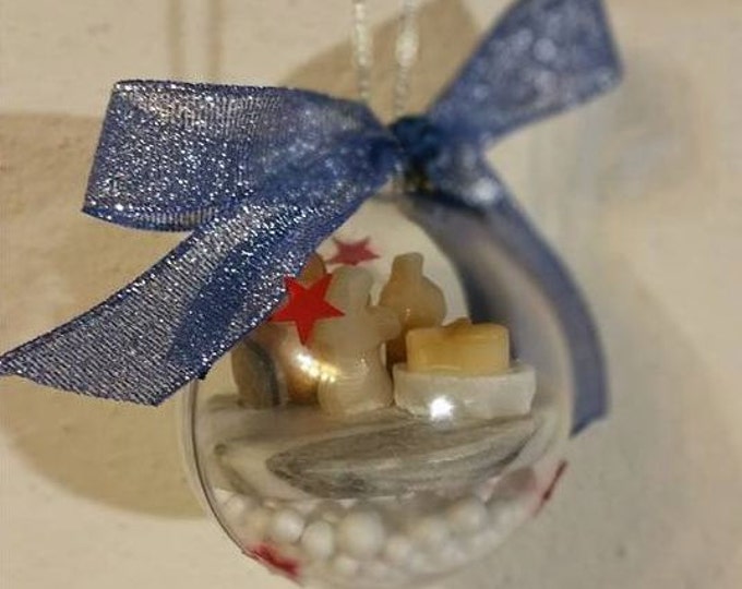 Christmas Nativity Small Carrara Marble with Barn set Decoration From Italy 100% Handmade
