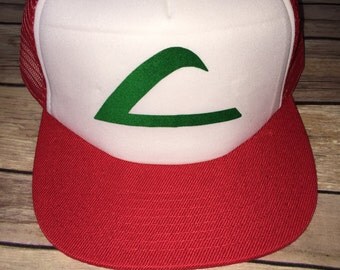 Ash Ketchum Pokemon Trainer Hat Cap Costume Accessory (READY TO SHIP)