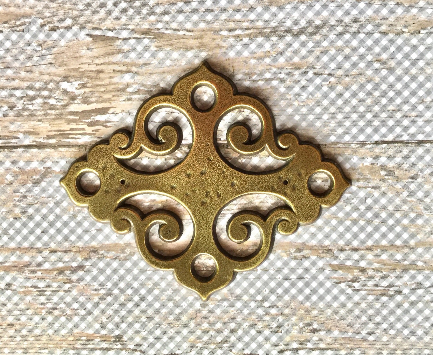 Vintage Keeler Brass Company N3814 Large Decorative Furniture