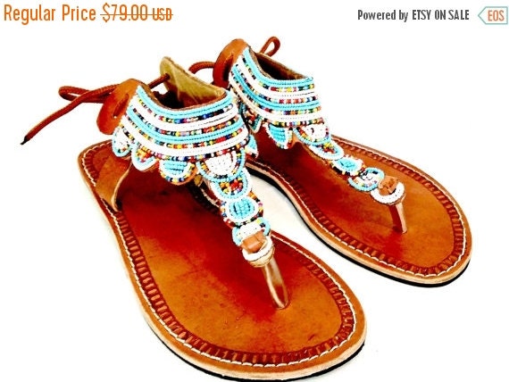 Disney Moana Girls Beaded Sandals