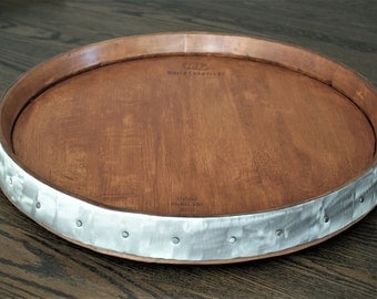 Wine Barrel Lazy Susan
