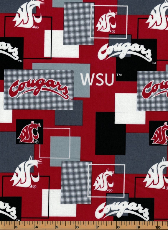 Washington State University Fabric Go Cougs Sykel