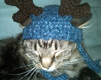 Reindeer Hat For Your Cat Or Dog
