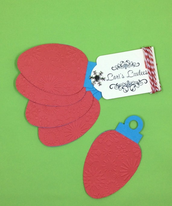 Christmas Bulb Gift Tag