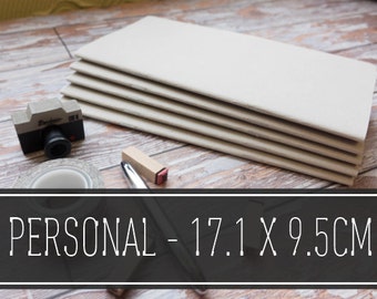 Midori, Travelers Notebook, Refills - PERSONAL SIZE