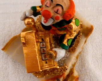 Signed Judi Originals of California 24K Gold Plated, Hand Painted